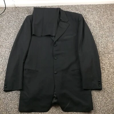 Canali Tuxedo 2 PC Suit Pure Wool 46XL 38x34 - Image 1 of 4