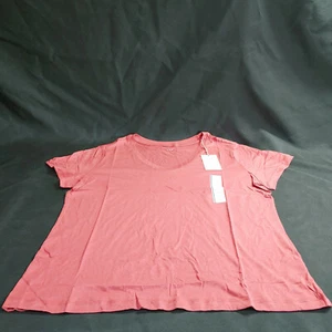 Top da donna rosa scuro A New Day manica corta taglia large - Foto 1 di 8