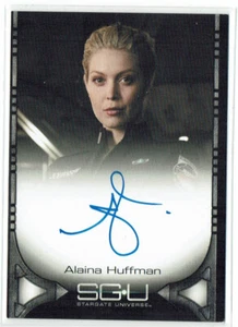 Stargate Universe Season 1 Autograph Card Alaina Huffman as Tamara Johansen - Picture 1 of 2