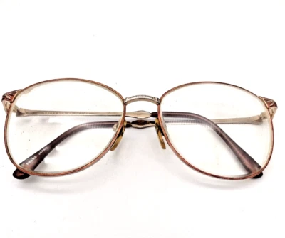 Monturas metálicas para gafas vintage años 80 Laura Ashley Victoria, castaño 56 16 135 Foto 1 de 4