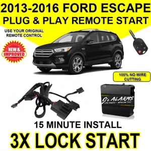 2013-16 Ford Escape Easy Install Remote Start Plug and Play Original Fob FO1C - Picture 1 of 2
