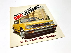 Folleto GMC S-15 1982 - Imagen 1 de 1
