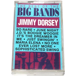 The Best Of The Big Bands - Jimmy Dorsey (Cassette Tape 1990) TESTED - Picture 1 of 6