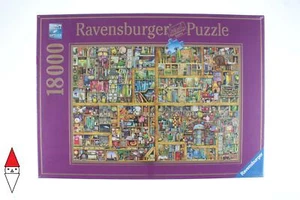 PUZZLE GRAFICA RAVENSBURGER LIBRERIA MAGICAL BOOKCASE 18000 PZ - Imagen 1 de 3