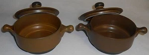 Set (2) Goebel SCHWARZWALD PATTERN Cream Soups w/Lids WEST GERMANY - Picture 1 of 5
