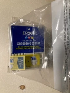 EPSON S020089/S020191 COLOR INK CARTRIDGE - NEW SEALED - Bild 1 von 1