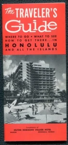 1965 Hawaii Traveler's Guide Honolulu travel booklet brochure - Picture 1 of 2