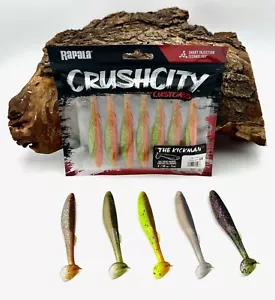 Rapala Crushcity Customs The Kickman 4" 10cm 6,5g 7 Stück 12 Farben Salted Belly - Bild 1 von 14