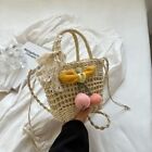 Baumwolle Hand gefertigte gewebte Tasche Seil gewebt Picknick korb