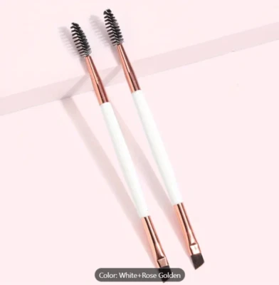Eye Brow Brush Set 2 X Eyelash Comb Angled Eyebrow Brush Spoolie Brush Make up