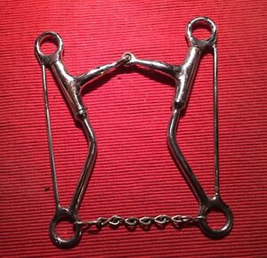 used western Grazing Snaffle bits