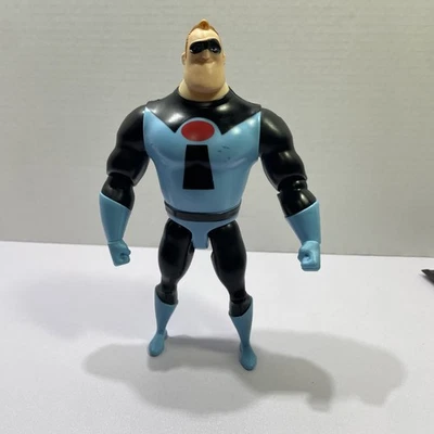 Mattel Disney Pixar Los Increíbles Mr. "Increíble figura de acción 8"" traje azul" Foto 1 de 4