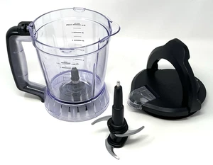 Ninja Auto IQ BL490 Food Processor Blender 40oz 5 Cup - Pitcher, Blade & Lid - Foto 1 di 12
