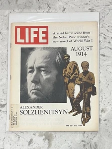 1972 LIFE Magazine Alexander Solzhenitsyn *Combine Shipping* - Picture 1 of 1