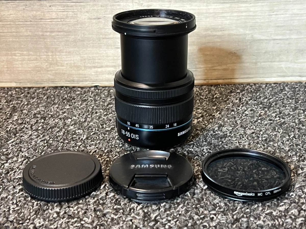 Samsung NX 18-55mm Focal Camera Lenses f/3.5-5.6 Maximum Aperture