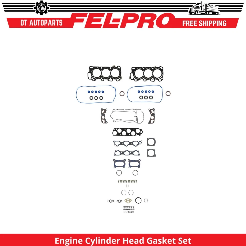 Juego de juntas de culata de motor V6 de 3,5 L Fel-Pro 2010 para Honda Pilot 2009-2015 Foto 1 de 1
