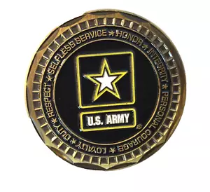US ARMY WOUNDED WARRIORS CHALLENGE COIN NO ONE LEFT BEHIND Military Gift - Picture 1 of 4