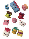 Shopkins  Toy Lot Of 11 Toy Figures Pillows Bench Bag Cake Collectible