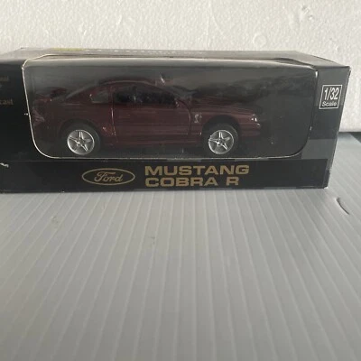 Ford Mustang Cobra Red 1:32 Diecast New-Ray Toys Power Vintage Vhtf City Cruiser - Image 1 of 3