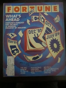 Fortune Magazine July 1984 What's Ahead for Next 18 Months Big Shrink Atari T8 - Picture 1 of 1
