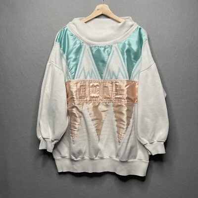 Sudadera De Colección MarcyN Me II Por Patrick Lee "Cool" Grande Blanca Multicolor Foto 1 de 4