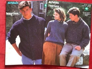 Patons Wayfarer Knitting patterns for men 601.5 - Picture 1 of 10