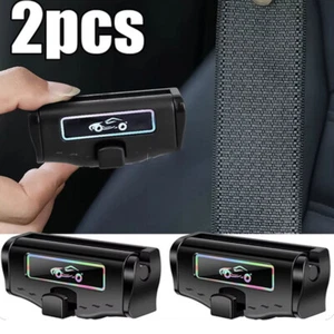 2 PIEZAS Limitador de Cinturón de Seguridad de Coche Hebilla Fija Elástico Auto Seguridad Asiento Ajustador Clips - Imagen 1 de 12