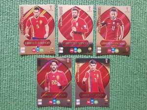 PANINI RUSSIA 2018 Limited Edition - SPAIN LOT 5 BUSQUETS ISCO - Zdjęcie 1 z 1