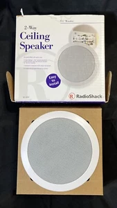 Radio Shack 2-Way Ceiling Speaker 5"1/4 Woofer, 40 Watts - Part 40-4091 - Picture 1 of 3