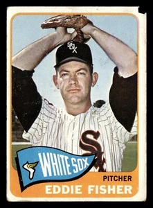 1965 Topps EDDIE FISHER #328 PR Chicago White Sox - Picture 1 of 2