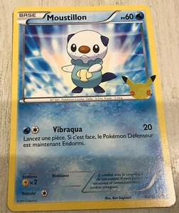 CARTE POKEMON JUMBO GEANTE NEUVE 25 ANS MOUSTILLON 60 PV BW03 - Bild 1 von 2