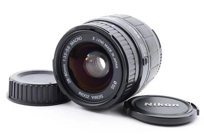 【MINT】SIGMA ZOOM 28-80㎜ 1:3.5-5.6 MACRO For Nikon Japan Discontinued Rare - Image 1 of 4