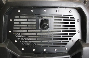 Parrilla de acero personalizada para parrilla UTV RIDE COMMAND Polaris RZR 1000 XP 2017-18 NEGRA - Imagen 1 de 6