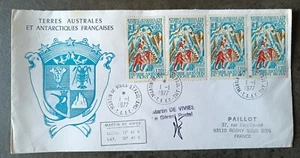 TIMBRE STAMP .. TAAF - FSAT ENVELOPPE POLAIRE - POLAR COVER ST PAUL A. 1977 ~F30 - Picture 1 of 1