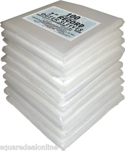(1000) 7" Record Sleeves 3mil ARCHIVAL Vinyl 45rpm HEAVY DUTY Outer Bags Covers - Imagen 1 de 4