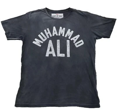 CAMISETA DE BOXEO MUHAMMAD ALI XXL RAÍCES DE LUCHA BLOODLINES GRÁFICO EN 2 LADOS Foto 1 de 4