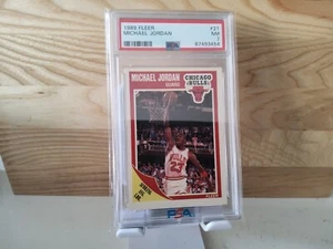 1989 Fleer - #21 Michael Jordan PSA 7 - Picture 1 of 2