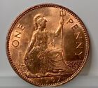 1967 1C Large Penny/Great Britain - Elizabeth II- Bronze RD Color,Circulated