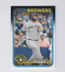 (12) Rowdy Tellez 2024 TOPPS SERIE 1 KARTEN SET #343 MILWAUKEE BRAUER - Bild 1 von 1