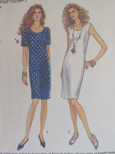 Lovely OOP SIMPLICITY 8851 Misses & Petites Dress in 2 Versions PATTERN 6-16 - Picture 1 of 3