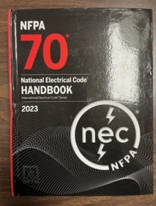NFPA 70 National Electrical Code Handbook 2023 Edition Hardcover USA STOCK - Picture 1 of 7