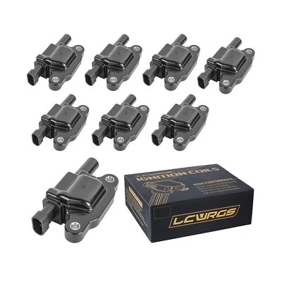 Juego de 8 bobinas de encendido cuadradas para 5,3 V8 2007 2008 200... Envío rápido Foto 1 de 4