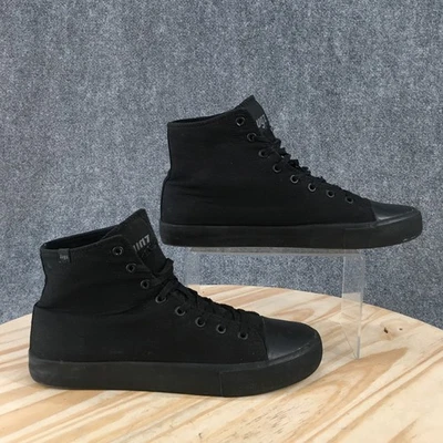 Lugz Shoes Womens 10 Stagger Hi-Top Sneakers Black Lace Up Comfort Round Toe - Image 1 of 4