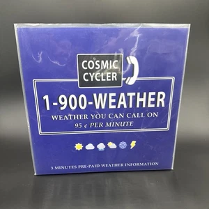 Cosmic Cycler 1-900-WEATHER LP Electronic Vaporwave Vinyl - Picture 1 of 2