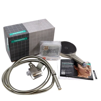 Hansgrohe - 26914825 - Rainfinity Promo SAMset - Níquel cepillado Foto 1 de 3