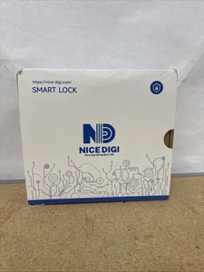 NICE DIGI Smart Lock Keyless Entry Black - Picture 1 of 3