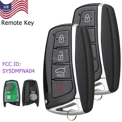 2 For Hyundai Santa Fe Sport 2013 2014 2015 2016 2017 Remote Key Fob 95440-4Z200 - Image 1 of 4