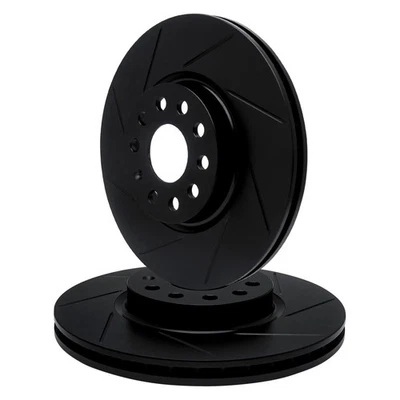 For Kia Soul EV 2015-2019 R1 Concepts WCPN1-21021 Slotted Front Brake Rotor Set - Imagem 1 de 3