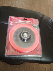 Bauer 7" threaded polishing backing pad 5/8"x11 Abor Size Soft Rubber - Picture 1 of 11