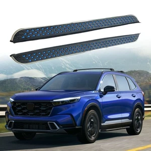 2Pcs Running Board Side Steps Pedal Nerf Bar Fits for Honda All New CRV 23 24 25 - Foto 1 di 24